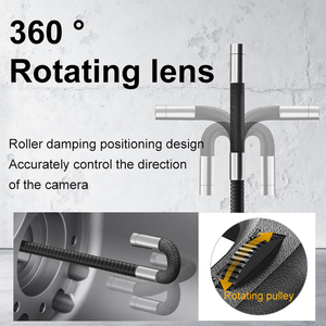 Endoscopio Flexible con Pantalla Retroiluminada y Navegación en Espacios Reducidos - Product Image 2