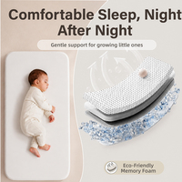 Lit d'appoint de luxe avec mode balancelle, maille respirante et rotation à 360° °   Roues pour un sommeil sûr des nouveau-nés