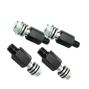 Резьбовой переходник M10 M8 конвертер для мотоцикла Зеркала заднего вида переходник резьбовой хромированный - Product Image 4