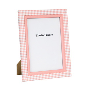 HOMCO, nuevo diseño, encantador patrón <span class=keywords><strong>de</strong></span> <span class=keywords><strong>cuadros</strong></span> rosa, marco <span class=keywords><strong>de</strong></span> fotos moderno MDF personalizado para niños, decoración creativa fresca para el hogar - Product Image 1