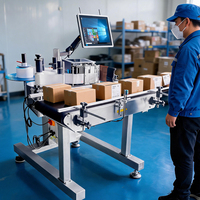 Producto Popular YM310P Impresora de Etiquetas Térmicas en Línea, Máquina Automática para Imprimir Etiquetas y Pegatinas para Pequeñas Empresas