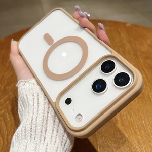 Skin-Sensitive Magnetic <strong>TPU</strong> <strong>for</strong> iPhone 17 Phone <strong>Case</strong> <strong>for</strong> Apple 15 Pro Max 14 Luxury Design Macaron Transparent Protective <strong>Case</strong> - Product Image 4