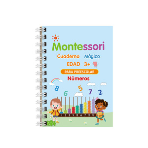 Pluma <span class=keywords><strong>de</strong></span> Control reutilizable mágica versión en español Groove caligrafía cuaderno Groove niños libro <span class=keywords><strong>de</strong></span> escritura a mano para el desarrollo <span class=keywords><strong>de</strong></span> la práctica - Product Image 2