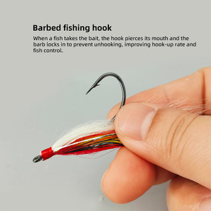 Streamer trota mosca esche artificiali per la pesca a mosca esche essenziali per la pesca a mosca - Product Image 4