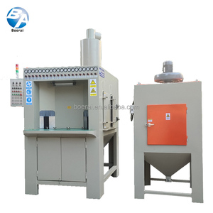 Cabinet <span class=keywords><strong>de</strong></span> sablage rotatif automatique à haute pression pour le nettoyage <span class=keywords><strong>de</strong></span> type cylindre et disque <span class=keywords><strong>avec</strong></span> composants d'engrenage essentiels - Product Image 1
