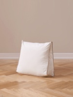 E1213 Home Bed Supportive Rücken komfort Kissen Kopfteil Kissen Bett kissen Benutzer definiertes abnehmbares Dreieck Kissen