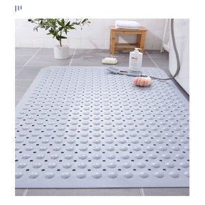 FOOTCARE TPE Eco-Friendly Machine Made Classic Design 53x53cm Bath <b>Mat</b> Anti-Slip Waterproof All-Season Multi-Color for Bathroom - Product Image 5