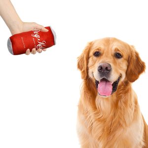 Jouets en peluche pour chiens, design personnalisé de canette de soda, nouveaux jouets couineurs pour animaux de compagnie - Product Image 5