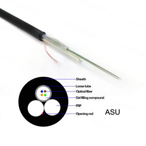 CABLE DE <span class=keywords><strong>FIBRA</strong></span> Cable de <span class=keywords><strong>fibra</strong></span> óptica Mini <span class=keywords><strong>ADSS</strong></span> ASU 6 FO <span class=keywords><strong>12</strong></span> FO 6 <span class=keywords><strong>hilos</strong></span> <span class=keywords><strong>12</strong></span> <span class=keywords><strong>hilos</strong></span> SPAN 120M HDPE - Product Image 4