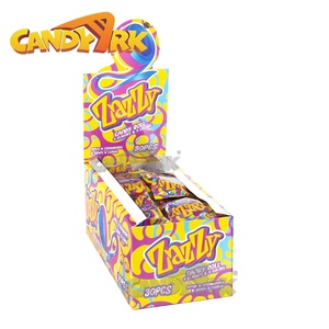 Suministro directo de fábrica OEM Regaliz Gummy <span class=keywords><strong>Candy</strong></span> Sour Belt Regaliz Sabor afrutado Textura masticable Rainbow Sour <span class=keywords><strong>Candy</strong></span> - Product Image 5