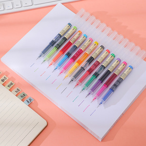 Cute Rabbit Quick-Dry Gel Pens 12 Colors 0.5mm Needle Tip Multi-Colored <b>Gift</b> <b>Box</b> Packaging - Product Image 2