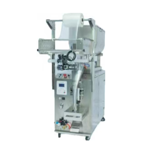 Machine à emballer remplissante quantitative de pâte électrique de cachetage arrière horizontal automatique de grande trémie pour la vente chaude de miel de ketchup - Product Image 1