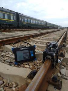 Zerstörungsfreier Ultraschall-Phased-Array-Detektor für Schienenschweißnähte - Product Image 3