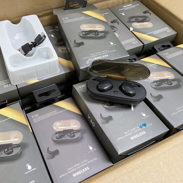 Y30 Earbuds Hands Free True Wireless TWS Earbuds Electronics Compatible Android and IOS TWS Auricularess