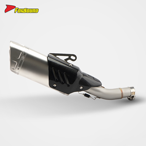 Silencieux d'échappement intégré à mi-queue de moto en acier inoxydable haute <span class=keywords><strong>Performance</strong></span> 51mm K10 avec <span class=keywords><strong>DB</strong></span> <span class=keywords><strong>Killer</strong></span> pour SUZUKI GSX250R - Product Image 1