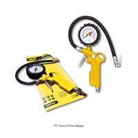 Manomètre à air silencieux à corps métallique JASON de haute qualité à 3 fonctions |   Testeur de pression des pneus, dégonfleur 1/4 pouce pour voiture