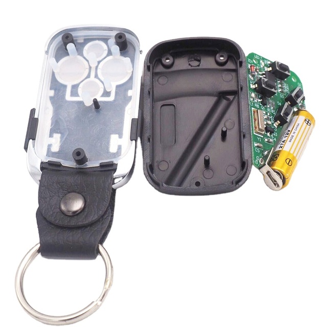 Hot Sale Universal 433MHZ Auto Remote Duplicator 4 Buttons ABCD ON/OFF Garage Gate Door Remote Controller Learning Copying