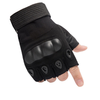 Gants de cyclisme adulte en plein air alpinisme demi-doigts gants de protection sport entraînement gants tactiques