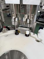 Machine de capsulage et d'étiquetage de remplissage de sirop oral pneumatique de flacon compte-gouttes automatique de liquide chaud 1.5Ml