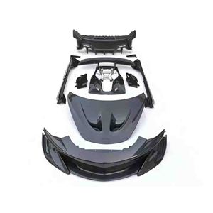 Kit de Carrocería de Fibra de Carbono Estilo 600LT, Parachoques, Faldones Laterales, Alerón y Capó para <span class=keywords><strong>Mclaren</strong></span> 540C 570S 570GT 2015-2020 - Product Image 1