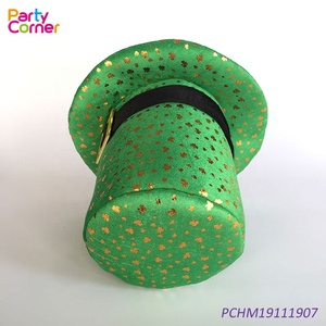 Màu Xanh Lá Cây <span class=keywords><strong>Shamrock</strong></span> Leprechaun <span class=keywords><strong>Top</strong></span> <span class=keywords><strong>Hat</strong></span> Trang Phục Phụ Kiện Saint Patricks Day Ngày <span class=keywords><strong>Hat</strong></span> - Product Image 4