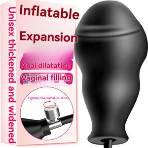 Plug Anale in Silicone Liquido per Donne Sensazione Realistica Giocattolo per Masturbazione Articolo per il Piacere Adulto Nero - Product Image 4