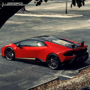 Jantes monobloc brillantes noires de 19, 20, 21, 22, 24, 26 pouces en 5x114.3, 5x112, 5x130 pour Ferrari 458, 990, Classe G, <span class=keywords><strong>Maclaren</strong></span> 720S - Product Image 5