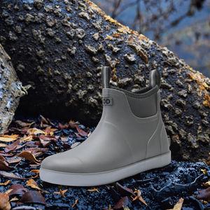 Botas de Lluvia GUYISA YX1031 hasta la Rodilla, con Parte Superior de PVC Grizzly Dinámico, Impermeables, Duraderas, con Forro de Malla, para Todas las Estaciones, Punta Redonda, Antiolor - Product Image 3