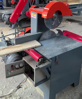 Scierie à double lame pour le travail du bois Scie à table circulaire Machine à découper le bois