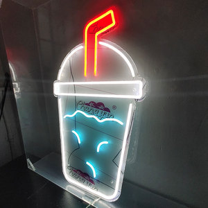 Thé au lait Boba Juicy <span class=keywords><strong>Bubble</strong></span> <span class=keywords><strong>Tea</strong></span> Enseigne au néon Enseigne lumineuse personnalisée Logo Led Signalisation <span class=keywords><strong>Bubble</strong></span> <span class=keywords><strong>Tea</strong></span> Enseigne au néon - Product Image 5