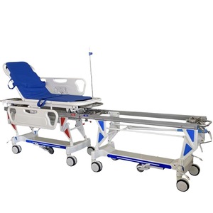 Chariot d'urgence Kerry ZYC32, largeur 43 pouces, capacité 500 lb, chariot de transfert mobile pour soins médicaux - Product Image 3