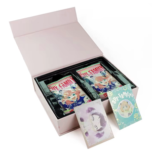 Boîte de boosters de cartes TCG/<span class=keywords><strong>CCG</strong></span> en papier imprimé personnalisé pour jeu de cartes à collectionner japonais d'anime, écologique, nouvelle arrivée - Product Image 6