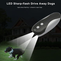 Répulsif à ultrasons pour chiens, dispositif anti-aboiement portable, alimenté par batterie, construction en plastique, outil de dissuasion pour animaux