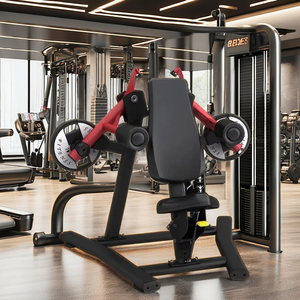 Appareil d'entraînement latéral pour <span class=keywords><strong>le</strong></span> levage des bras, machine commerciale à charge de plaques pour l'épaule, en acier, sécurisée pour <span class=keywords><strong>le</strong></span> <span class=keywords><strong>dos</strong></span> <span class=keywords><strong>et</strong></span> la poitrine, vente directe usine - Product Image 1