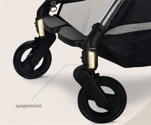 2020 Chine usine haute qualité roue arrière rotation bébé <span class=keywords><strong>landau</strong></span> pliable haute qualité bébé poussette transporteur - Product Image 5