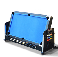 Vente directe du fabricant Table de jeu 4 en 1 avec rail à coussin en caoutchouc Bon prix Table de billard 4 en 1 de qualité