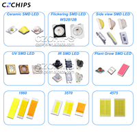 3535 5050 5630 5730 0402 0603 0805 1206 3014 3020 3528 2835 Blanc Rouge Vert Bleu Rgb Uv IR Lumière Lampe Perle Smd Led Puce Diode