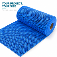 Tapis en PVC HM 6 mm en rouleau, antidérapant, pour porche extérieur, entrée, marches de porte, tailles et emballages personnalisés, fourniture OEM ODM