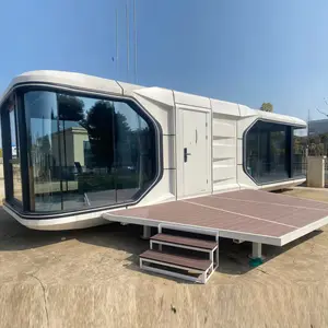 Prefab garden house Manufacturer Mobile Homes Capsule House Aluminum And Steel Structure Modern Modular Hotel