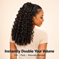 Extensions de cheveux tressés au crochet en cheveux humains Remy, pour un look naturel à faire soi-même ou en salon pour femmes