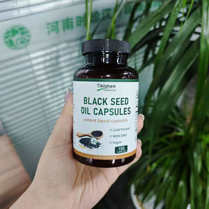 Private Label Gmp Zwarte Zaadolie Softgel Huid Premium Koudgeperste Nigella Sativa Zwarte Zaadolie Capsules Met Vitamine <span class=keywords><strong>E</strong></span> - Product Image 6