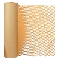 Papier d'emballage protecteur en papier kraft nid d'abeille écologique et résistant aux chocs