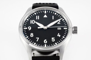 Reloj Mecánico Automático de Alta Gama para Hombre, de Acero Inoxidable Negro Luminoso, Resistente al Agua, con Esfera de Cristal de Zafiro de Primera Calidad - Product Image 2