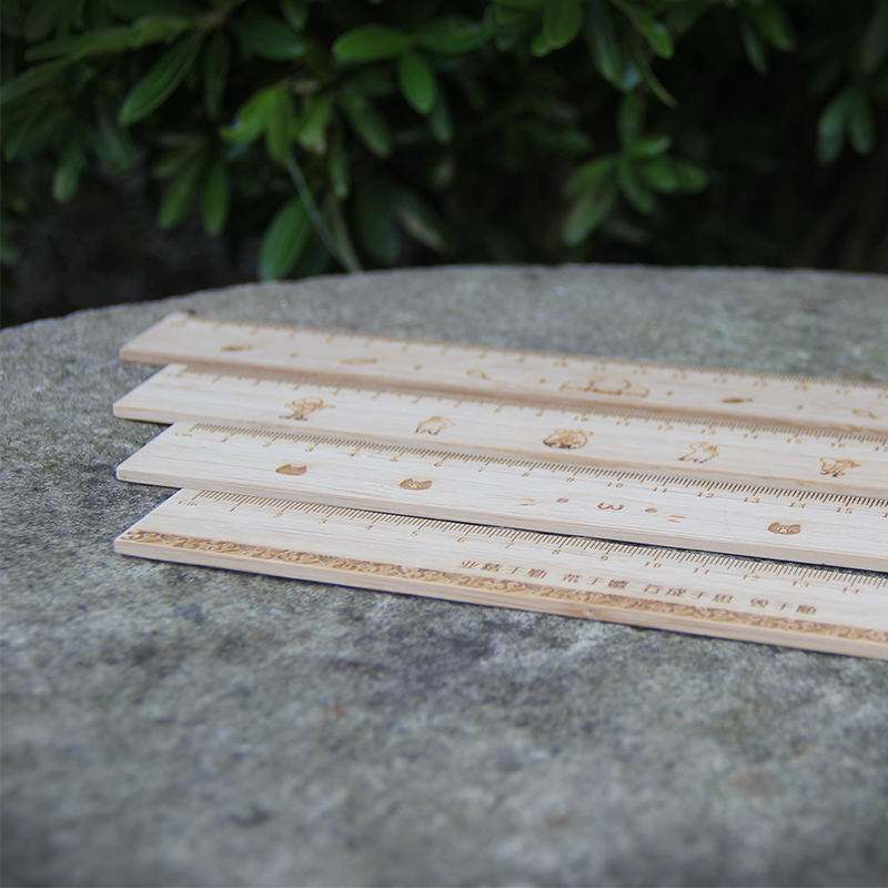 Экологически чистая деревянная Подарочная линейка 20 см для школьника