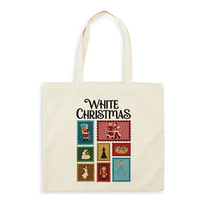 Borsa Tote in Tela Resistente con Motivo 'Non Esistono Mai State Così Devote tra Sorelle' Vintage Personalizzata Riutilizzabile da Donna per lo Shopping - Product Image 6