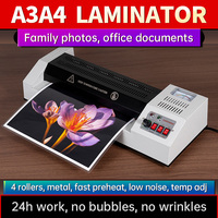 Machine de plastification photo industrielle C320, plastifieuse automatique pour papier A3 A4