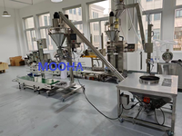 Machine de remplissage à vis sans fin pour poudres polymères, poudres VAE, RDP, ciment, mortier, coulis, enduit, liant et remplissage