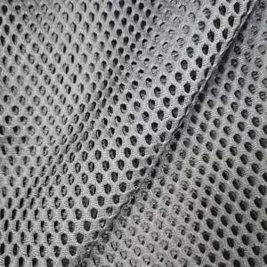 Tessuto a Rete Esagonale in Poliestere 100% 150D, Traspirante e Tridimensionale di Peso Medio per Fodere e Borse da Donna - Product Image 2
