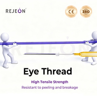 Fil de suture oculaire R PDO/PCL/PLLA ISO/CE Hilos coréen 30G 25/38mm pour l'esthétique médicale, la formation et le lifting du visage – OEM/ODM disponible