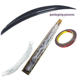 For A5 S5 RS5 B9 4Door Sportback Style Carbon Fiber Rear Spoiler Trunk Wing 2016-2025 - Product Image 6